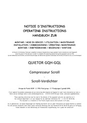 Profroid QUIETOR GQL ZFD41 T3 EVI Notice D'instructions