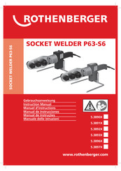 Rothenberger P63-S6 Manuel D'instructions
