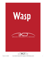 Bruce Goldsmith Design Wasp Mode D'emploi