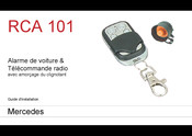 Mercedes-Benz RCA 101 Guide D'installation