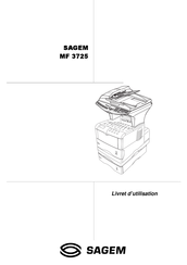 Sagem MF 3725 Livret D'utilisation