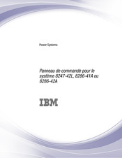 IBM 8286-42A Mode D'emploi