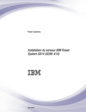 IBM 8286-41A Manuel D'installation