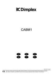 Dimplex CABM1 Instructions D'installation Et D'utilisation