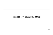 Intenso 7 WEATHERMAN Mode D'emploi