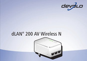 Devolo dLAN 200 AV Wireless N Mode D'emploi