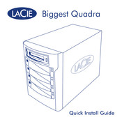 LaCie Biggest Quadra Guide D'installation Rapide