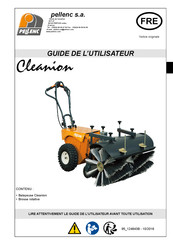 pellenc Cleanion Guide De L'utilisateur