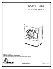 Alliance Laundry Systems FLW1548C SVG Guide De L'utilisateur