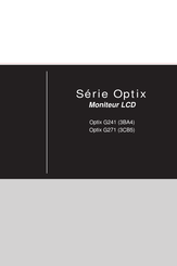 MSI Optix G271 Mode D'emploi