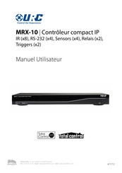 URC MRX-10 Manuel Utilisateur