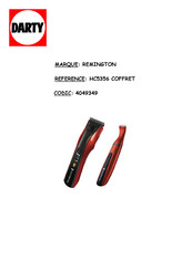 Remington HC5356 Mode D'emploi