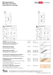 hawa Libra 20 H IS/FS Instructions De Montage