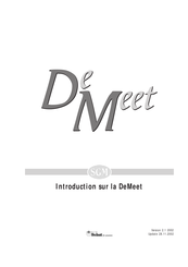 SGM DeMeet Video Mode D'emploi