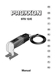 Proxxon STS 12/E Manuel D'utilisation