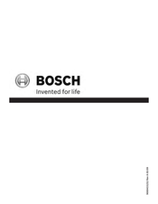 Bosch ASCENTA SHX6AP Mode D'emploi