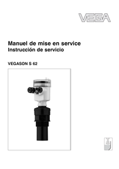 Vega VEGASON S 62 Manuel De Mise En Service