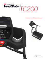 Bowflex TreadClimber TC200 Manuel Du Propriétaire/D'assemblage