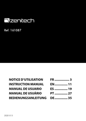 zenitech RE832L Notice D'utilisation