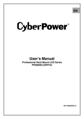 CyberPower PR3000ELCDRT2U Manuel D'utilisation