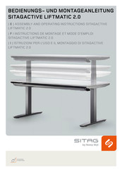 Nowy Styl SITAGACTIVE LIFTMATIC 2.0 Instructions De Montage Et Mode D'emploi