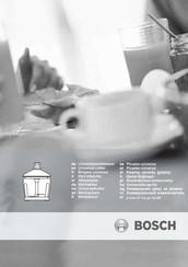 Bosch MFQ 3530S/04 Mode D'emploi