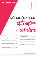 Frigidaire GRSS2352AF Utilisation Et Entretien