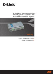 D-Link DUB-H4 Guide D'installation