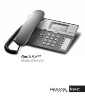 Swisscom Fixnet Classic A21 ISDN Mode D'emploi