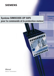 Siemens SIMOCODE-DP 3UF5 Manuel