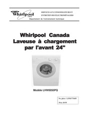 Whirlpool LHW0050PQ Mode D'emploi