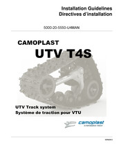 Camoplast 5000-20-5550-U4MAN Directives D'installation