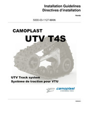 Camoplast UTV T4S Directives D'installation