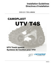 Camoplast 5000-20-1788-U4MAN Directives D'installation