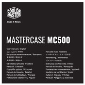 Cooler Master MASTERCASE MC500 Manuel De L'utilisateur