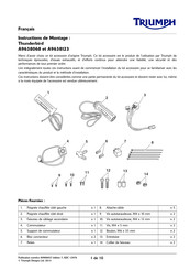 Triumph A9638123 Instructions De Montage