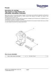 Triumph A9638121 Instructions De Montage