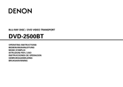 Denon DVD-2500BT Mode D'emploi