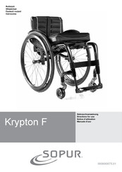 Sopur Krypton F Notice D'utilisation