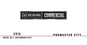 RAM Commercial ProMaster CITY 2015 Guide De L'automobiliste