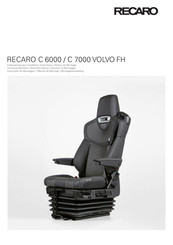 RECARO C 6000 Notice De Montage