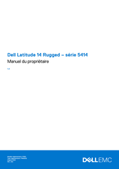 Dell Latitude 14 Rugged 5414 Serie Manuel Du Propriétaire