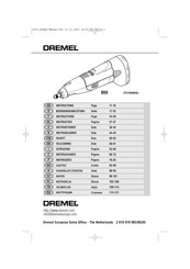 Dremel F013800066 Instructions