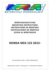 MRA 4025066143467 Instructions De Montage