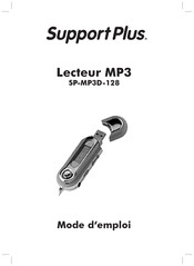 SUPPORTPLUS SP-MP3D-128 Mode D'emploi