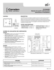 CAMDEN eXACT CX-DA400 Instructions D'installation