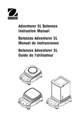 OHAUS Adventurer SL AS153 Guide De L'utilisateur