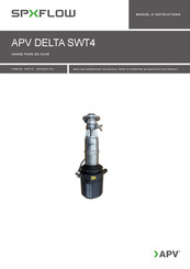 SPXFLOW APV DELTA SWT4 Manuel D'instructions