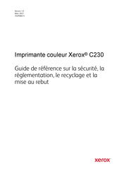 Xerox C230 Guide De Référence