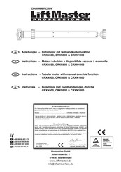 LiftMaster Chamberlain CRXN1000 Instructions